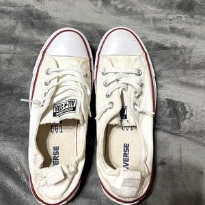 Converse. White. 8.5. Slip on sneakers.